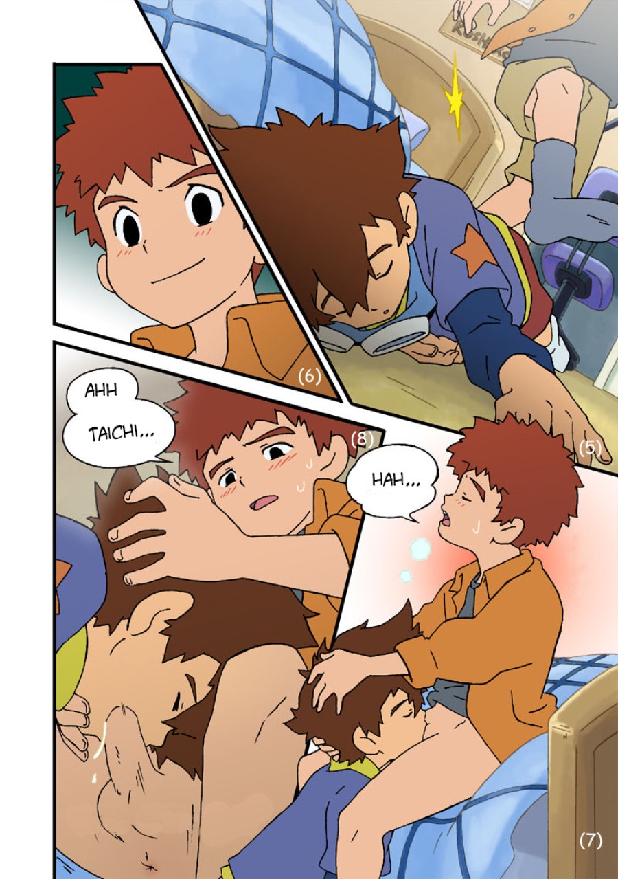 Boy asleep (Digimon) 