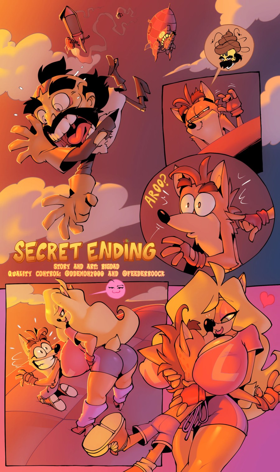 Crash Bandicoot – Secret Ending 