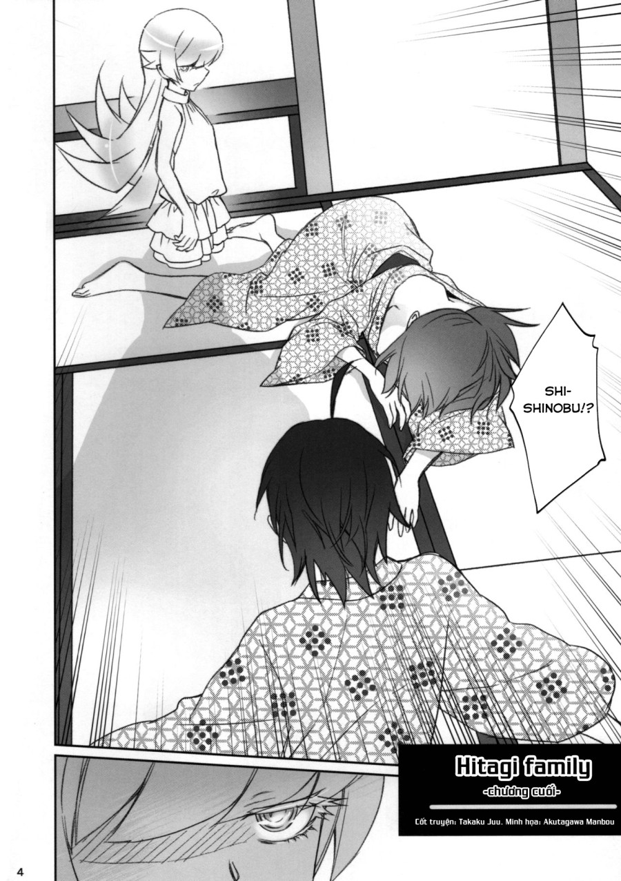 Hitagi family (Bakemonogatari) 