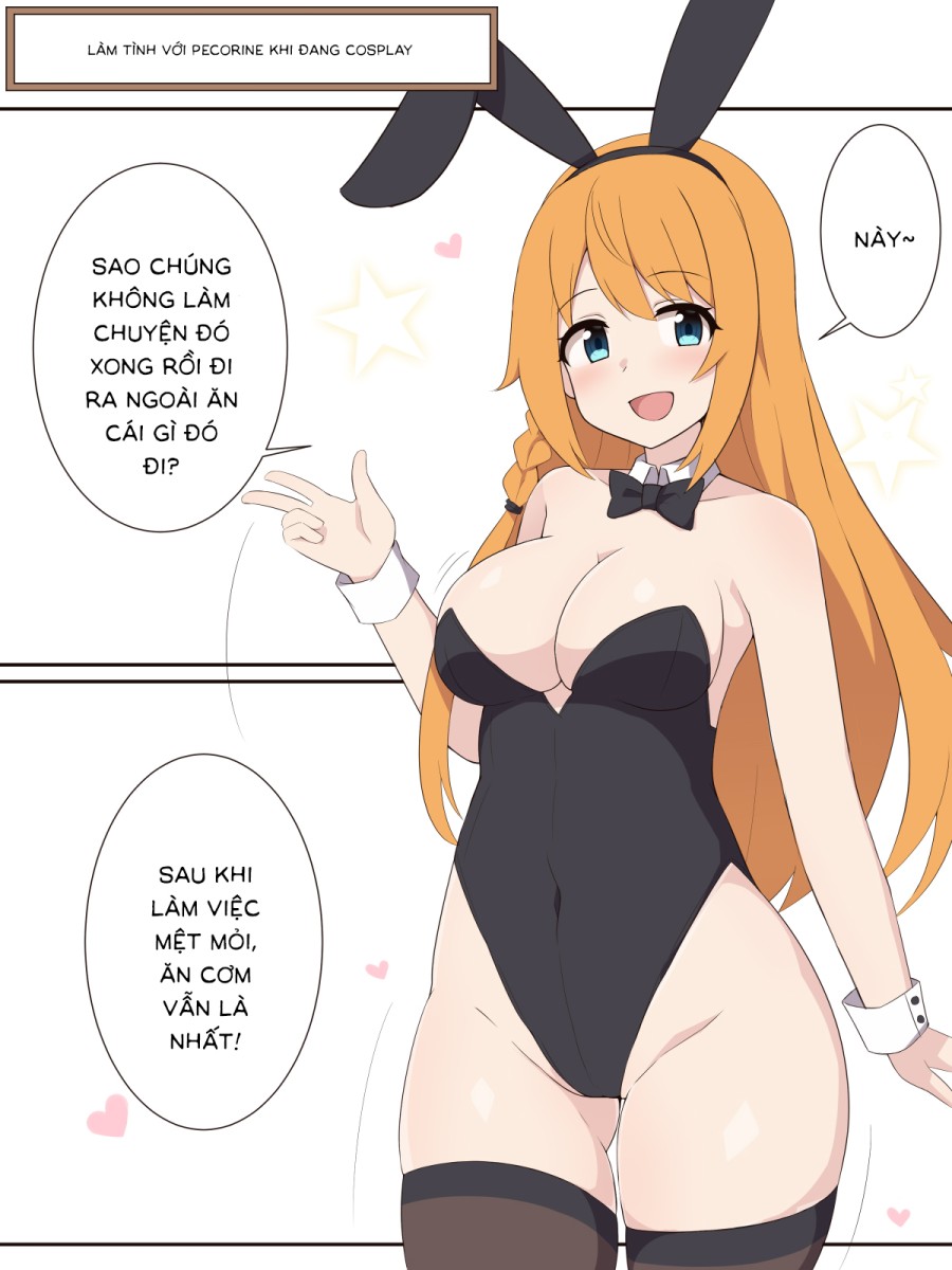 Làm Tình Với Pecorine Đang Cosplay 