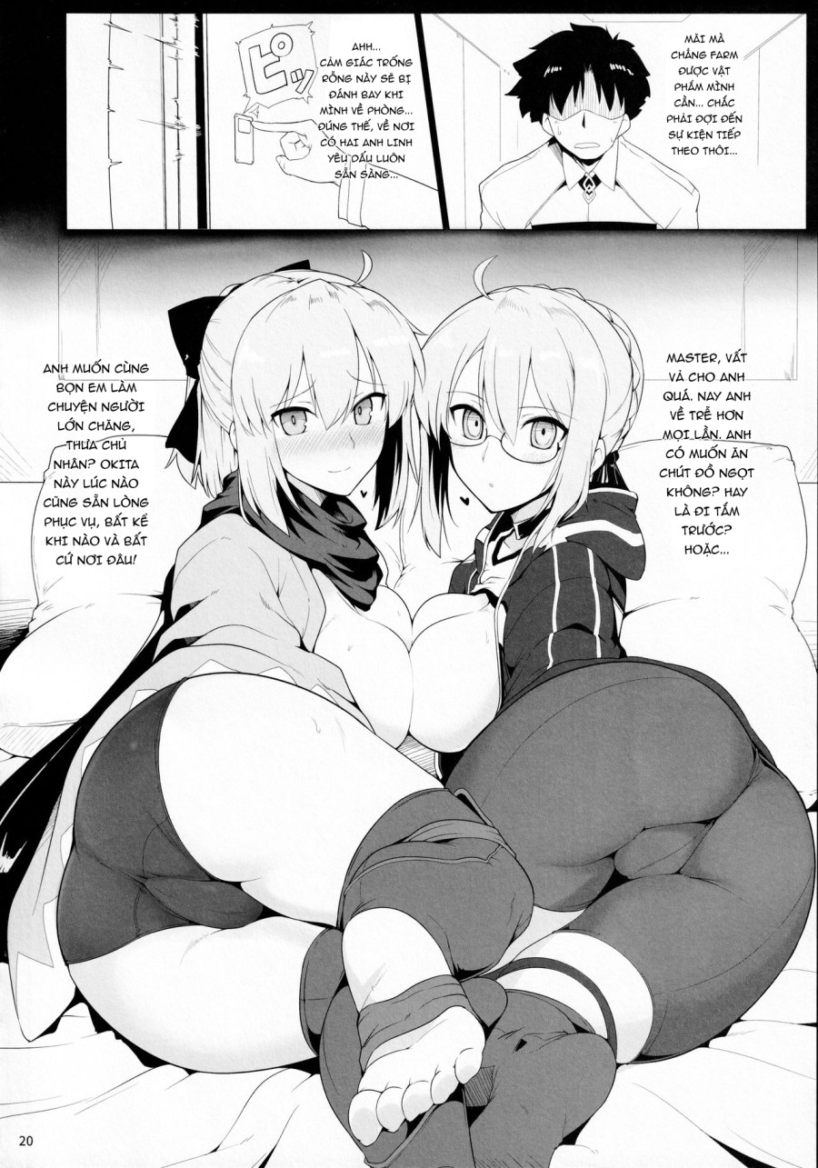 Dàn harem tại Chaldea - Phần 1 