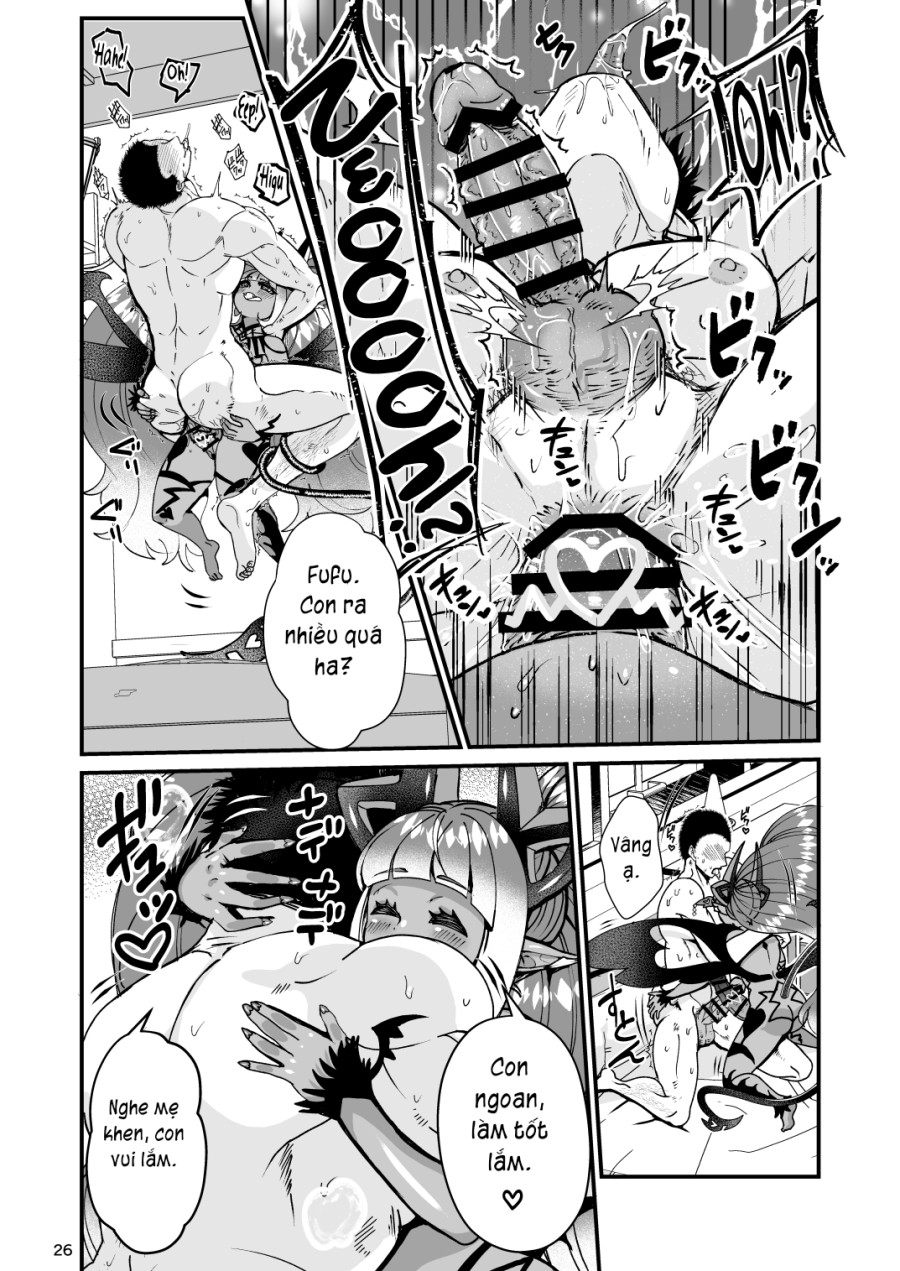Futanari Devil Mama no Mesu ni Naru 