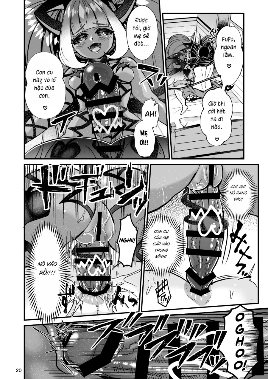 Futanari Devil Mama no Mesu ni Naru 