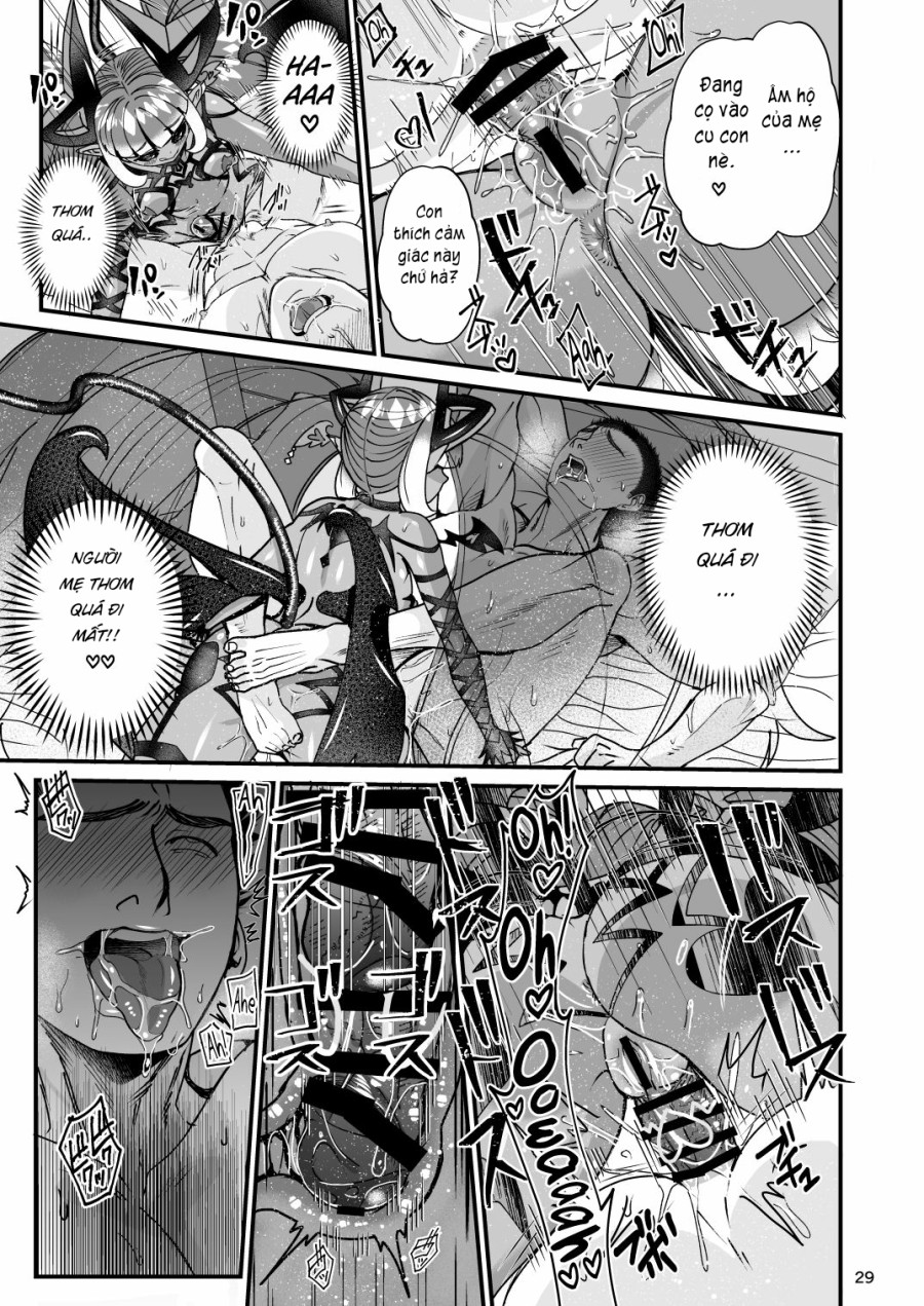 Futanari Devil Mama no Mesu ni Naru 