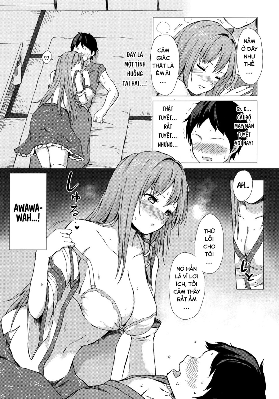 Đêm ngọt ngào với Sanae-san. 