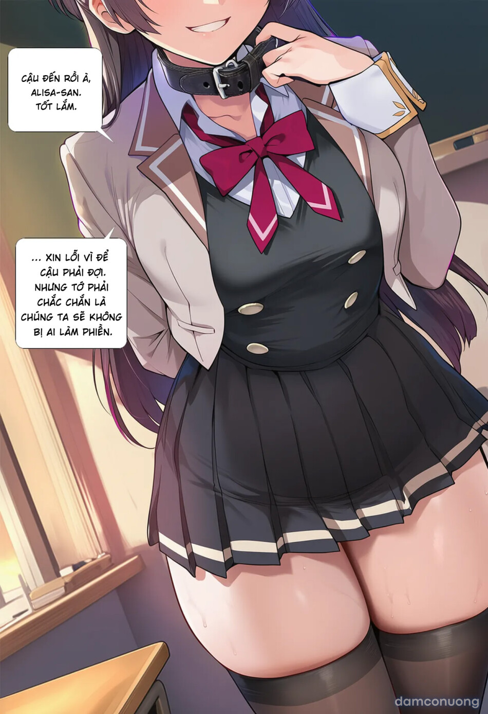 Alisa mikhailovna kujou x suou yuki (tokidoki bosotto roshia-go de dereru tonari no alya-san) x BBC NTR [AI Generated] 
