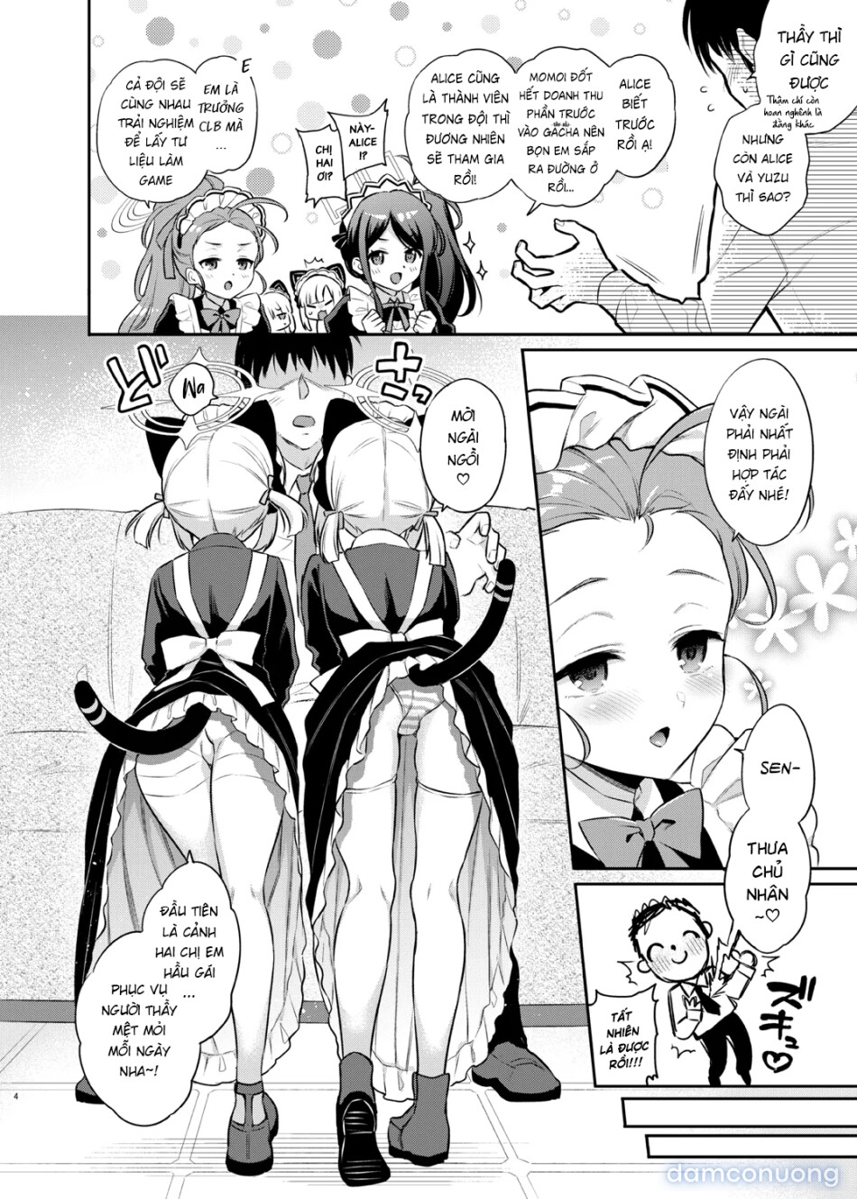 Game chinh phục sensei ♡ Maid Harem Edition 