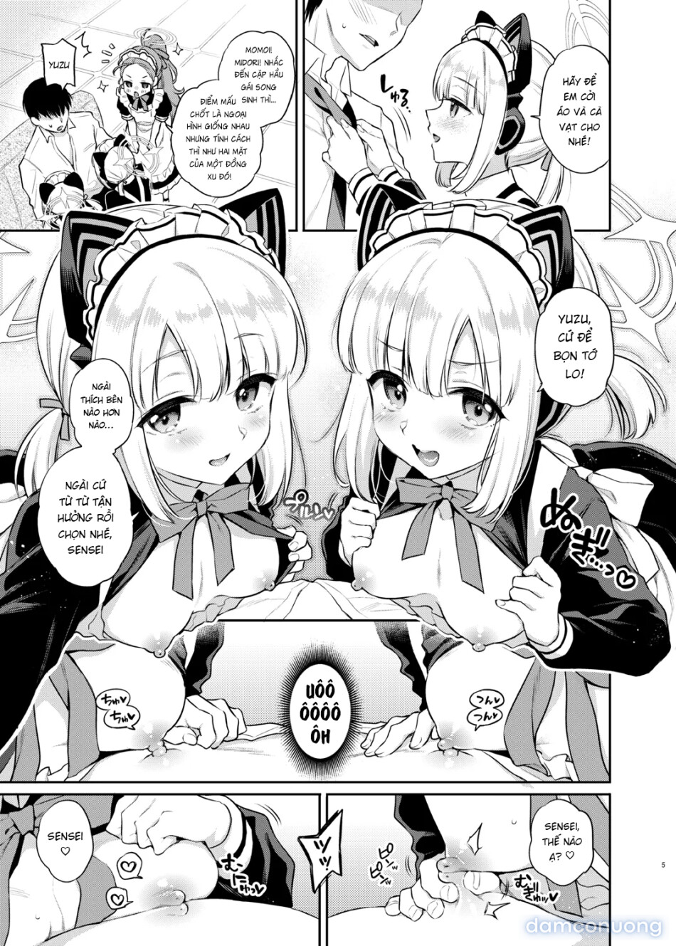 Game chinh phục sensei ♡ Maid Harem Edition 