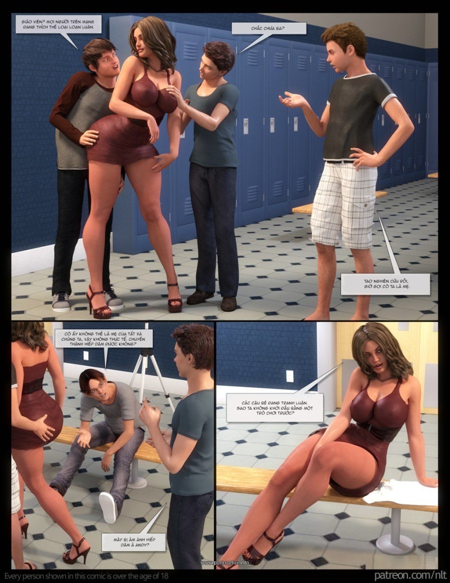 Mother's gangbang 