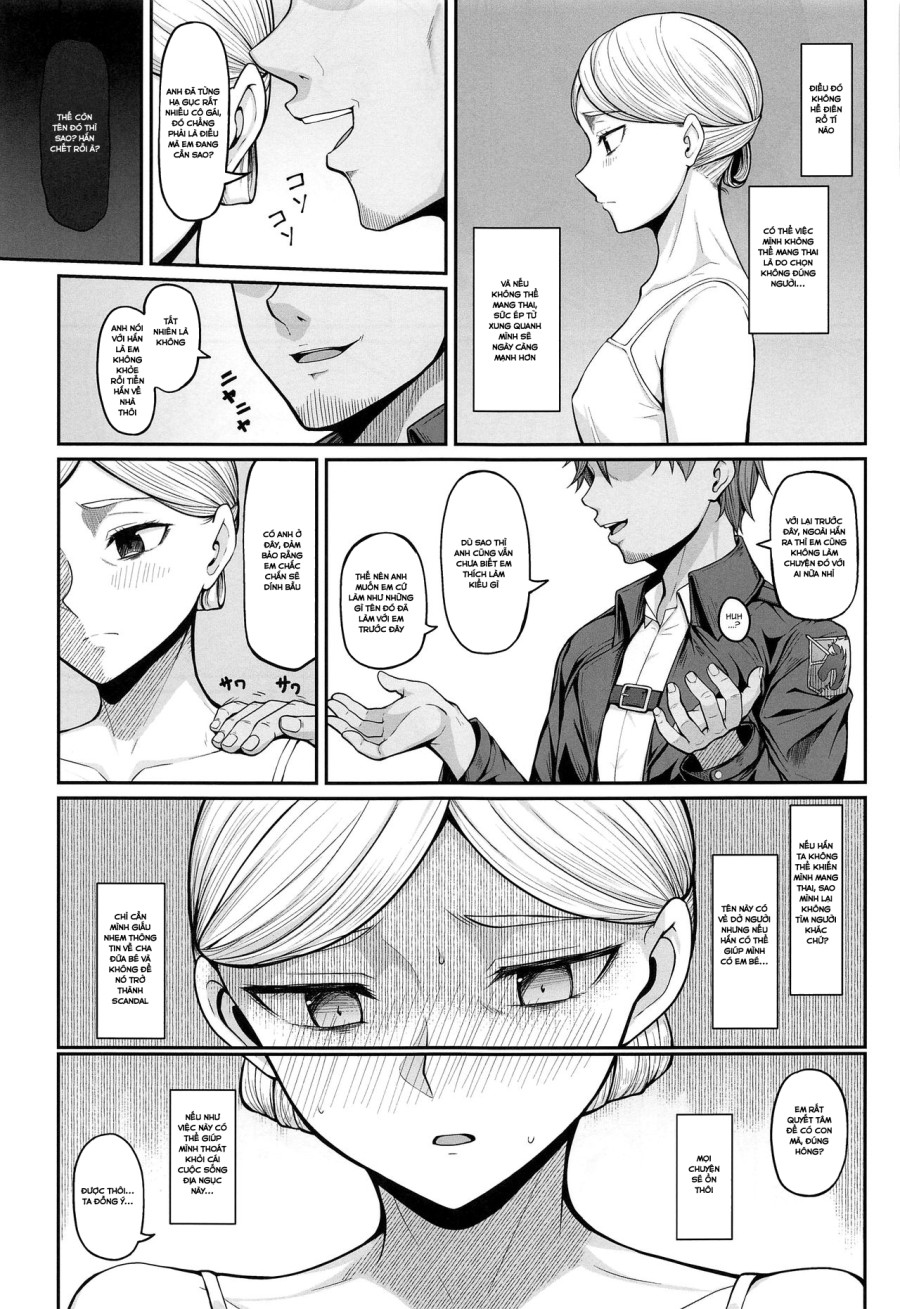Kairaku Ochi shita Botebara Joou Historia (Shingeki no Kyojin) 