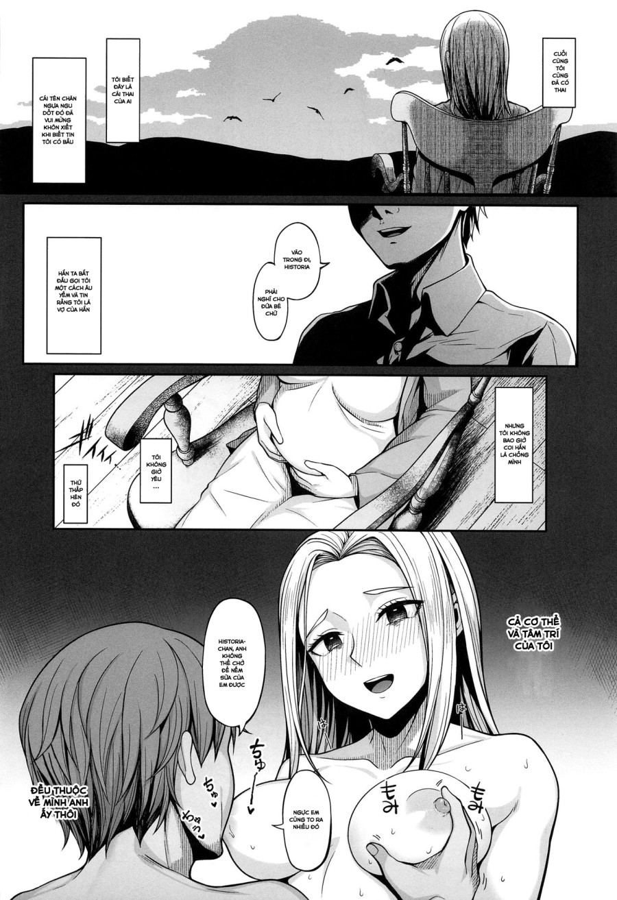 Kairaku Ochi shita Botebara Joou Historia (Shingeki no Kyojin) 