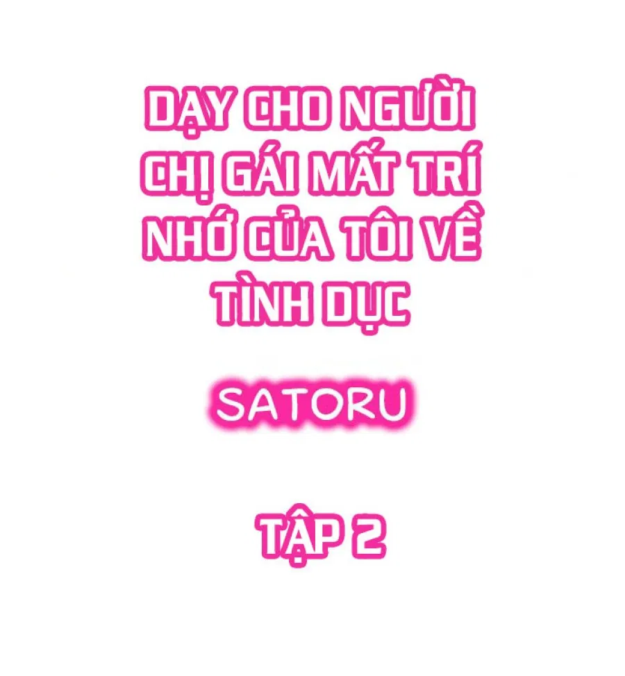 Dạy cho người chị gái mất trí nhớ của tôi về tình dục 
