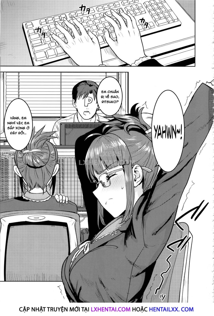 Ritsuko To Shokuba De... 