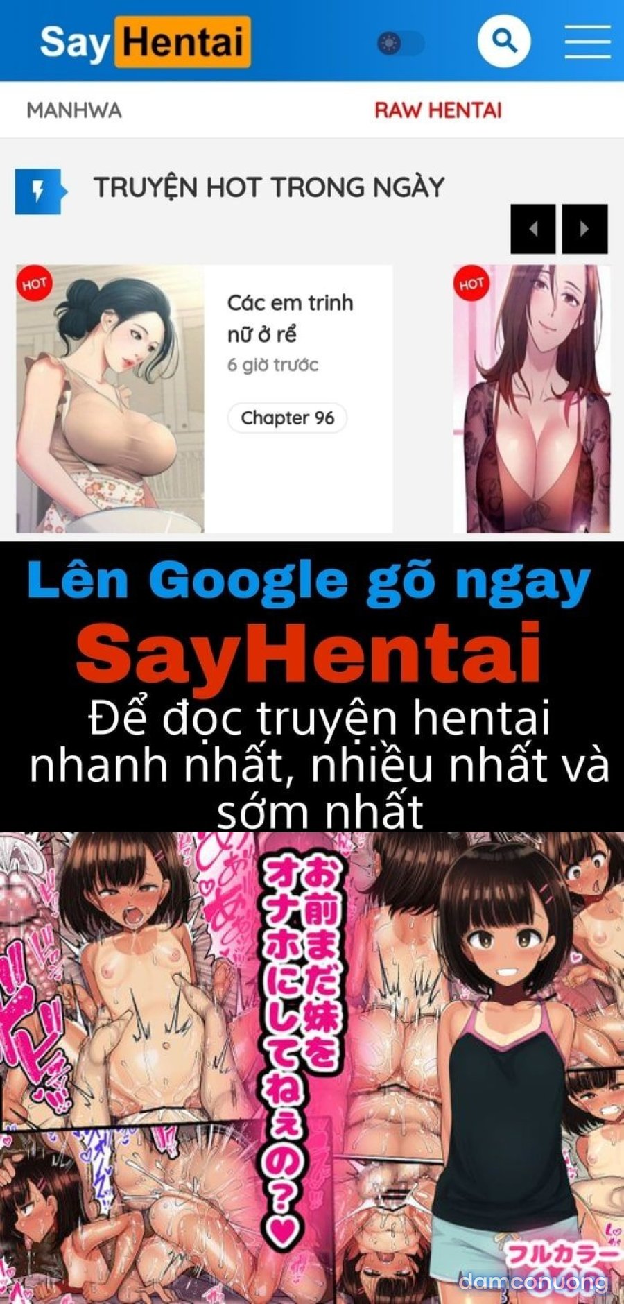 Anh bạn vẫn chưa sử dụng em gái như bình chứa tôn à? 