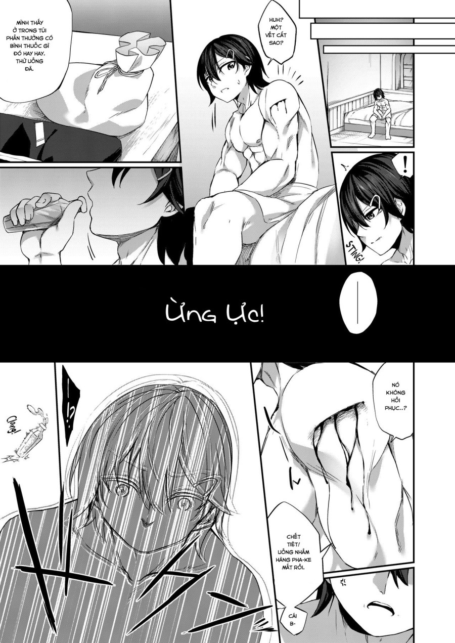 Ranbou Yuusha ga Bouken-sha Gild no Uketsuke jou ni Natte Shiawase ni Naru Hanashi 