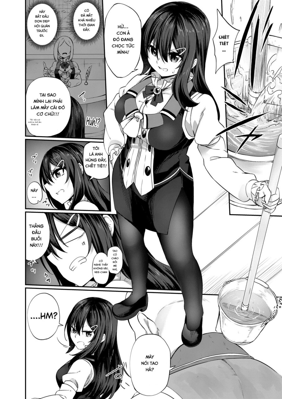 Ranbou Yuusha ga Bouken-sha Gild no Uketsuke jou ni Natte Shiawase ni Naru Hanashi 