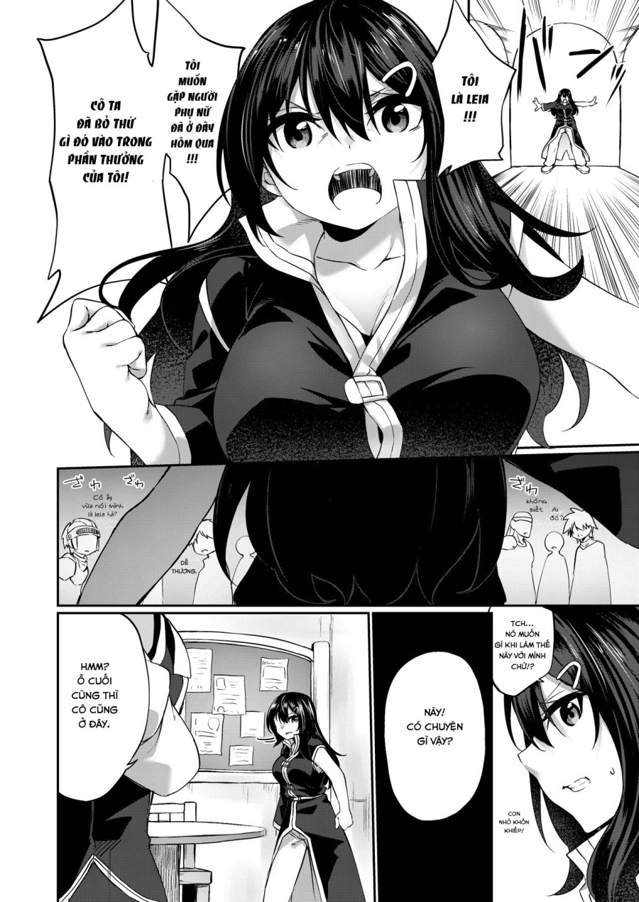 Ranbou Yuusha ga Bouken-sha Gild no Uketsuke jou ni Natte Shiawase ni Naru Hanashi 