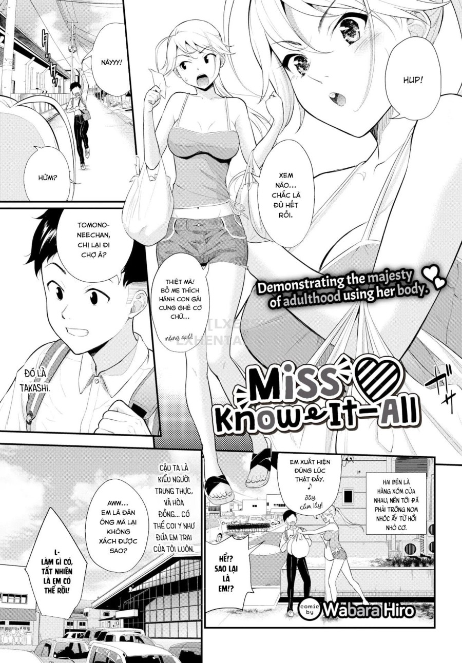 Miss Know-It-All 