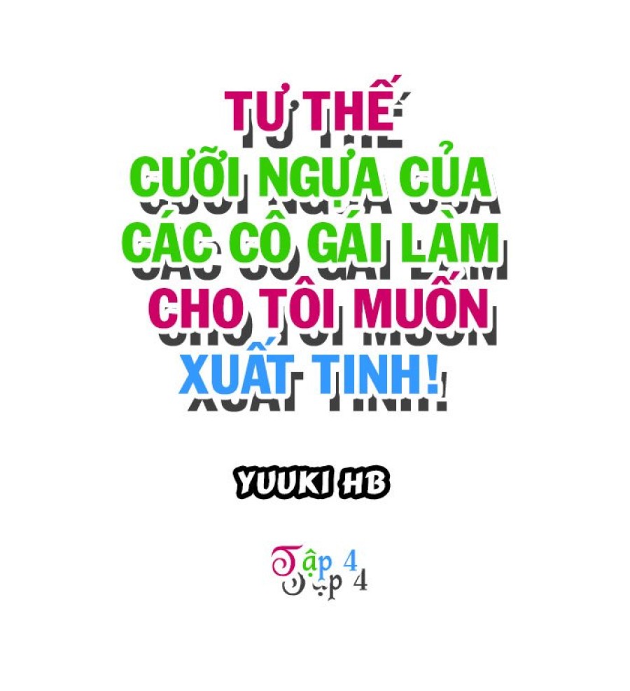 Tư thế cưỡi ngựa của các cô gái làm cho tôi muốn xuất tinh! 