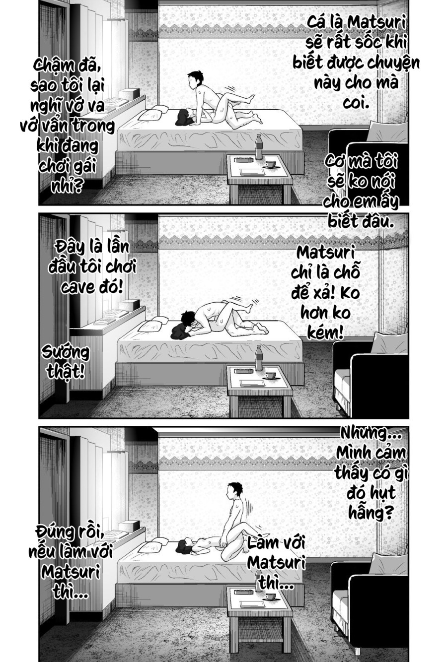 Anh bảo vệ may mắn và em học sinh xui xẻo. 