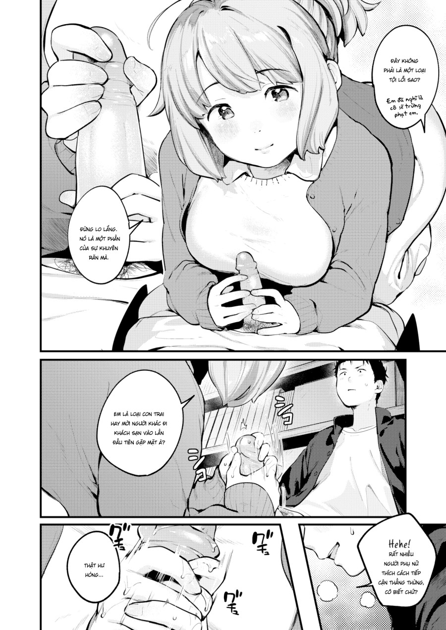 Bài giảng ngọt ngào của Hana-chan sensei. 