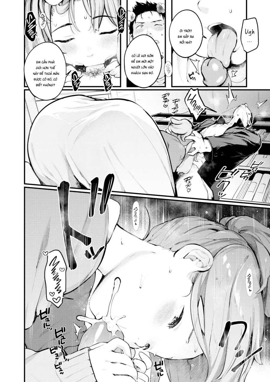 Bài giảng ngọt ngào của Hana-chan sensei. 