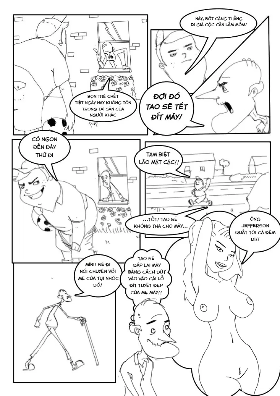 GRUMPY OLD MAN JEFFERSON [JABCOMIX] 