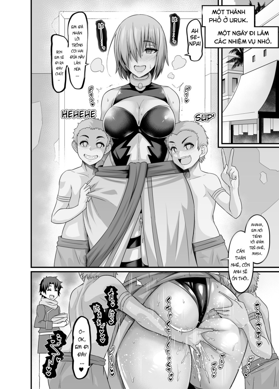 Mash, Uruk nite kusogaki no komori irai wo ukeru 