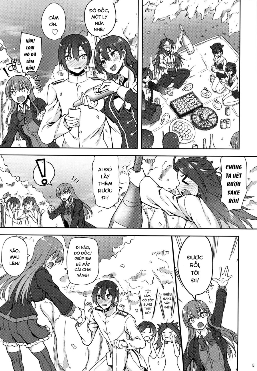 Teitoku wa Hana yori Dango jan (Kantai Collection) 