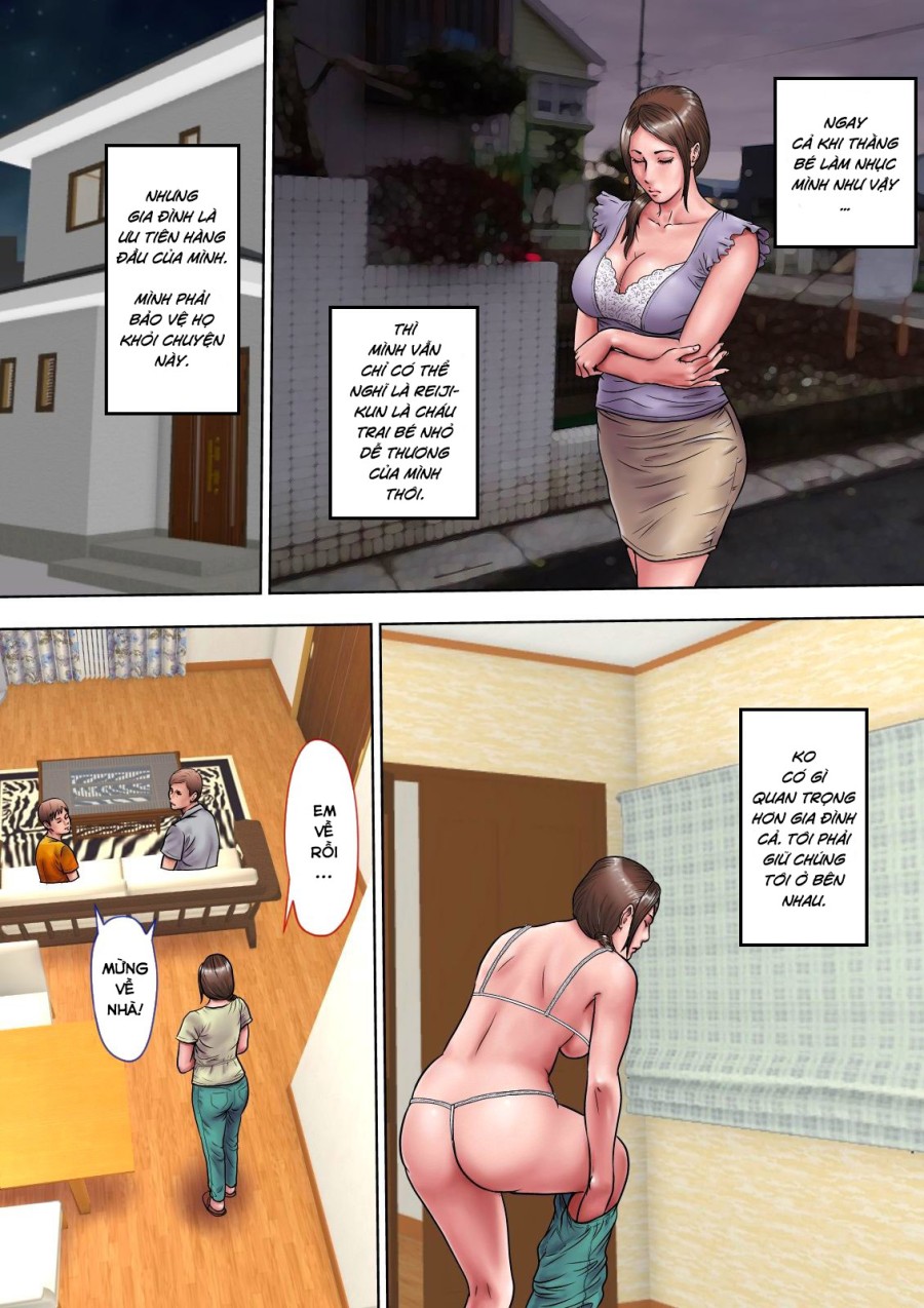 Thông gian với người dì quyến rũ của tôi 
