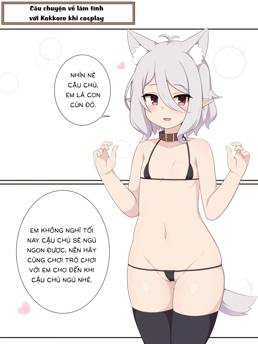 Làm Tình Với Kokkoro Đang Cosplay Cún 
