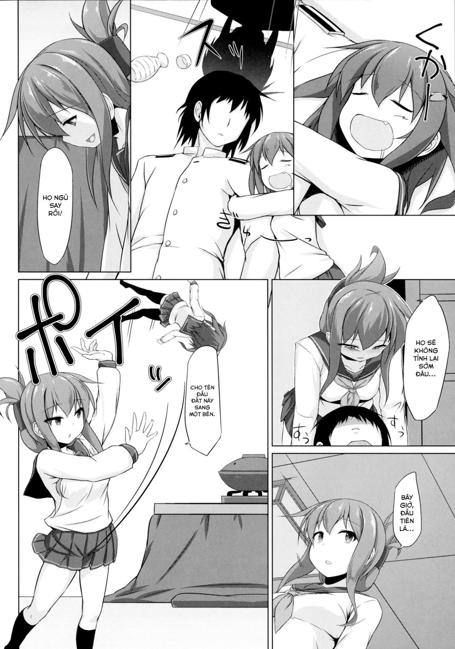 Ikazuchi và Inazuma muốn em bé của chỉ huy!! (Kantai Collection -KanColle-) 