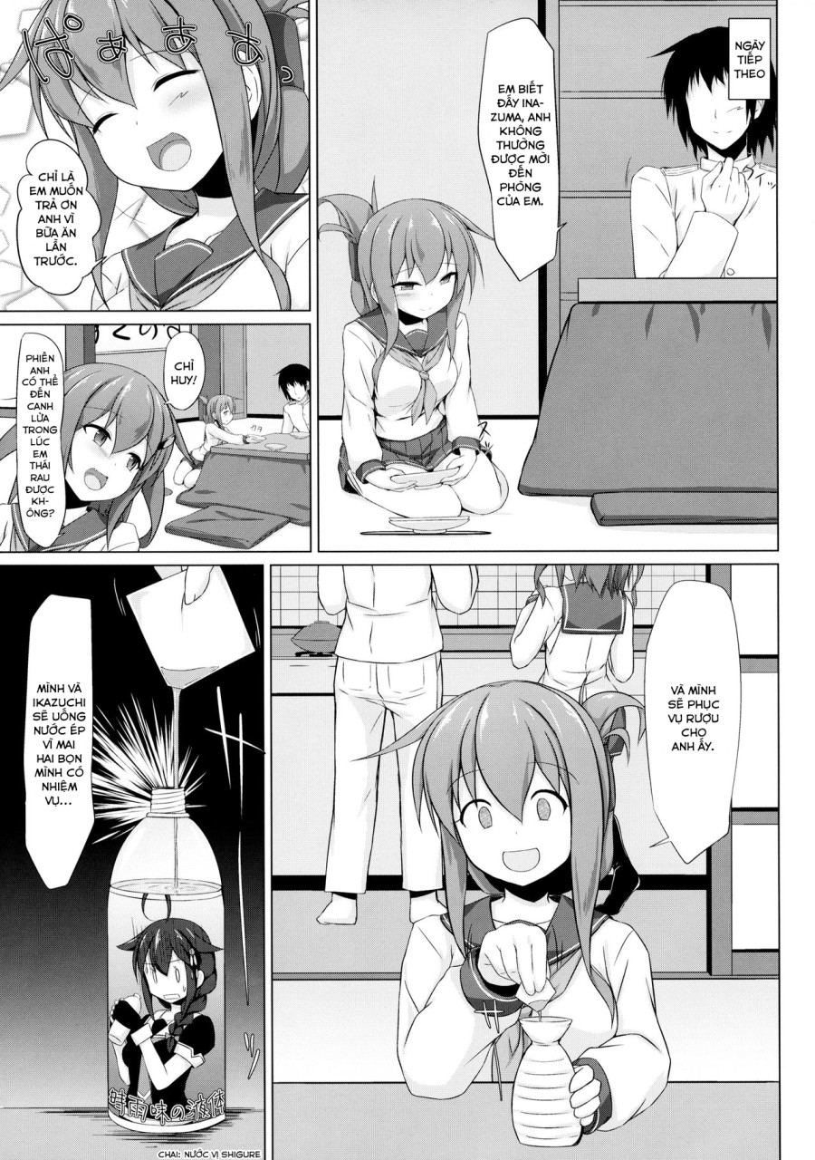 Ikazuchi và Inazuma muốn em bé của chỉ huy!! (Kantai Collection -KanColle-) 