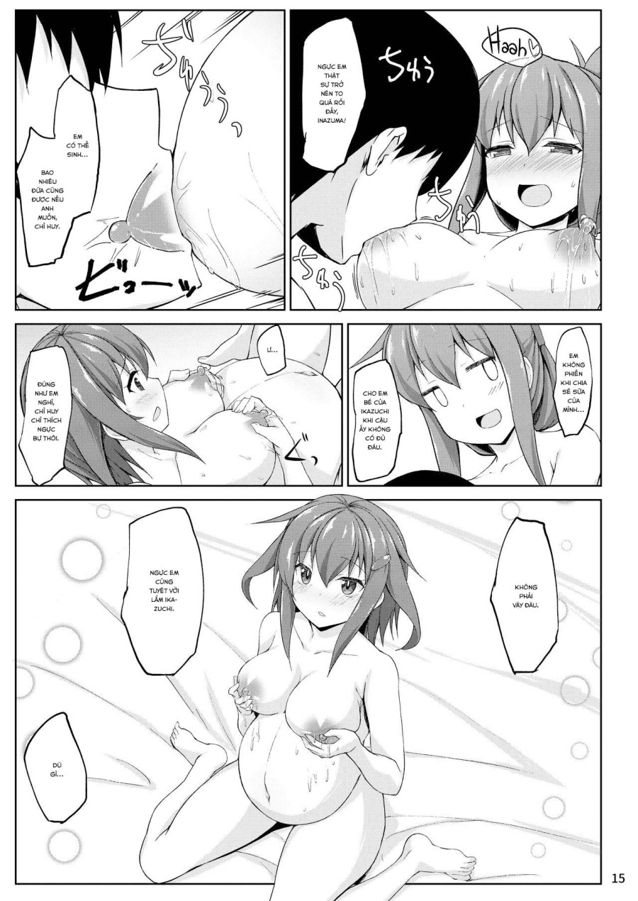 Ikazuchi và Inazuma muốn em bé của chỉ huy!! (Kantai Collection -KanColle-) 