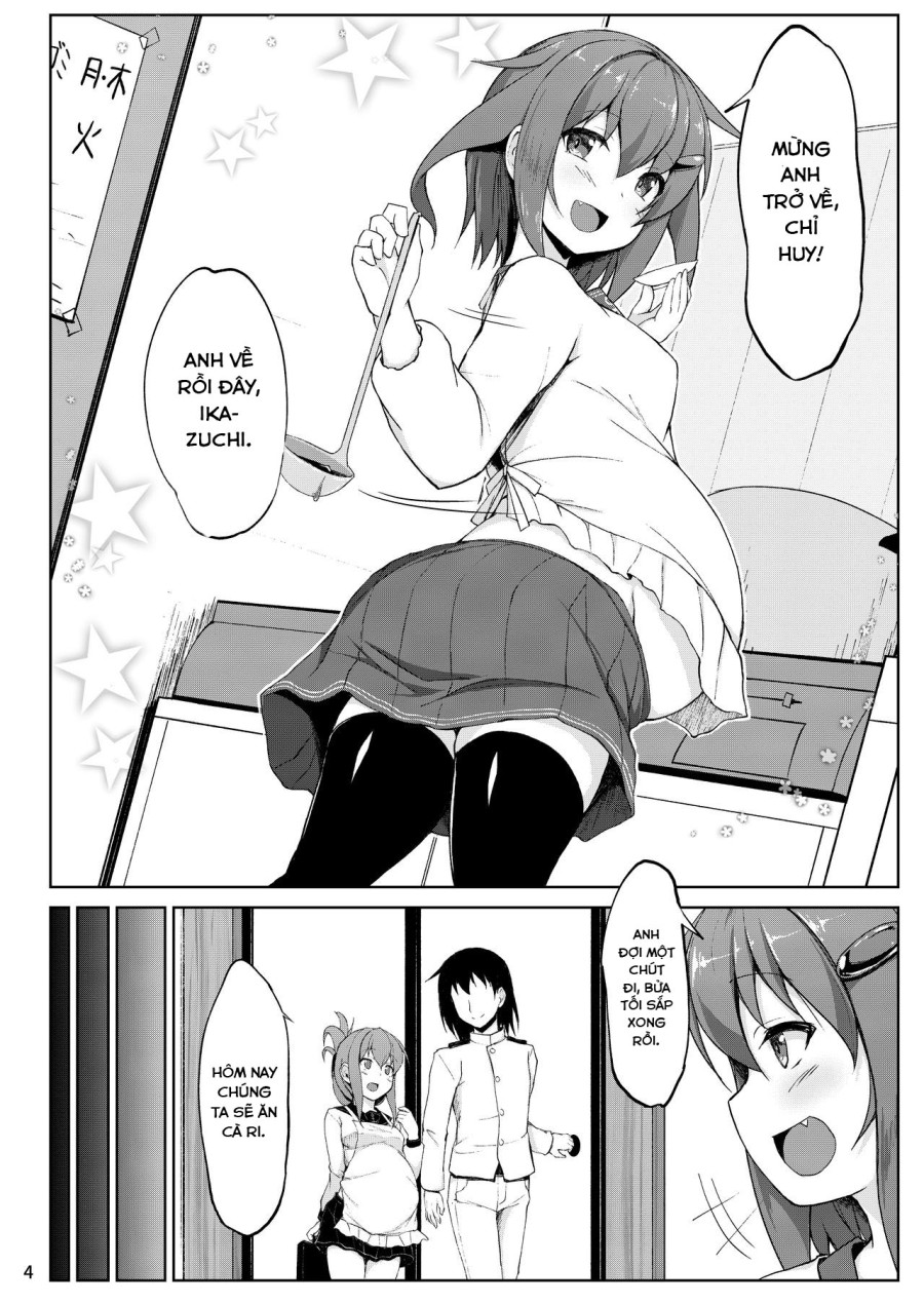 Ikazuchi và Inazuma muốn em bé của chỉ huy!! (Kantai Collection -KanColle-) 