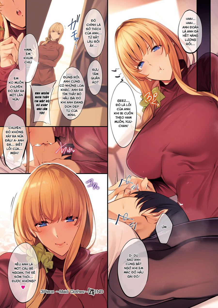 3 Piece ~ Maid Clothes 