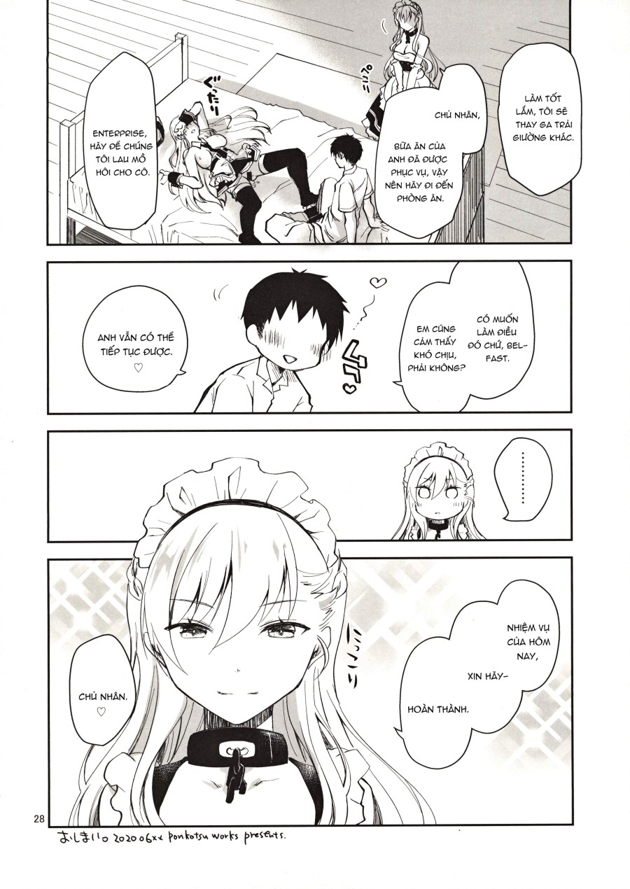 Nàng Hầu Enterprise ( Azur Lane ) 