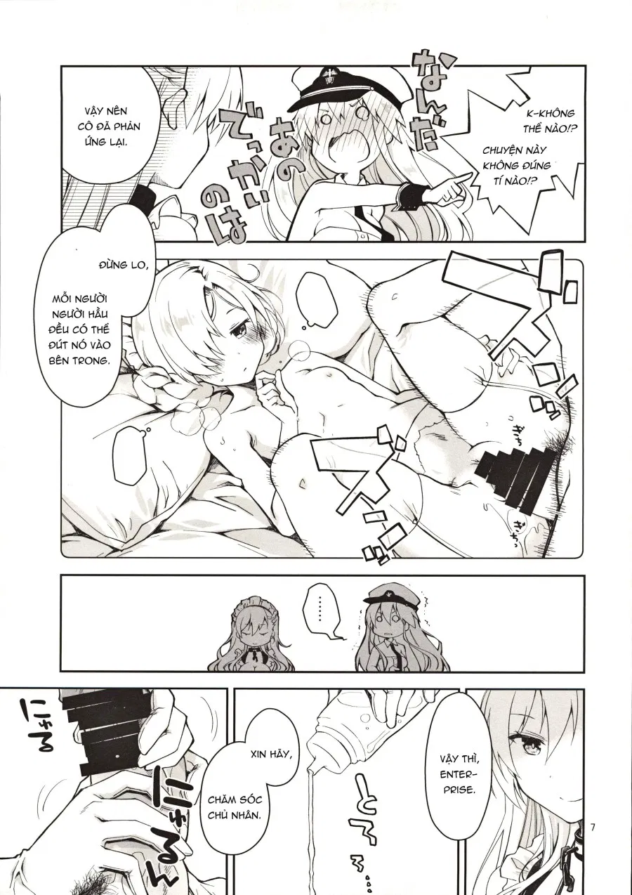 Nàng Hầu Enterprise ( Azur Lane ) 