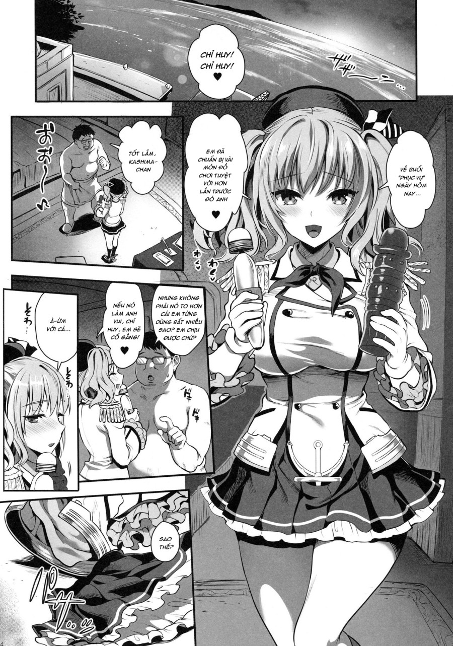 Kashima muốn làm con đĩ của anh 