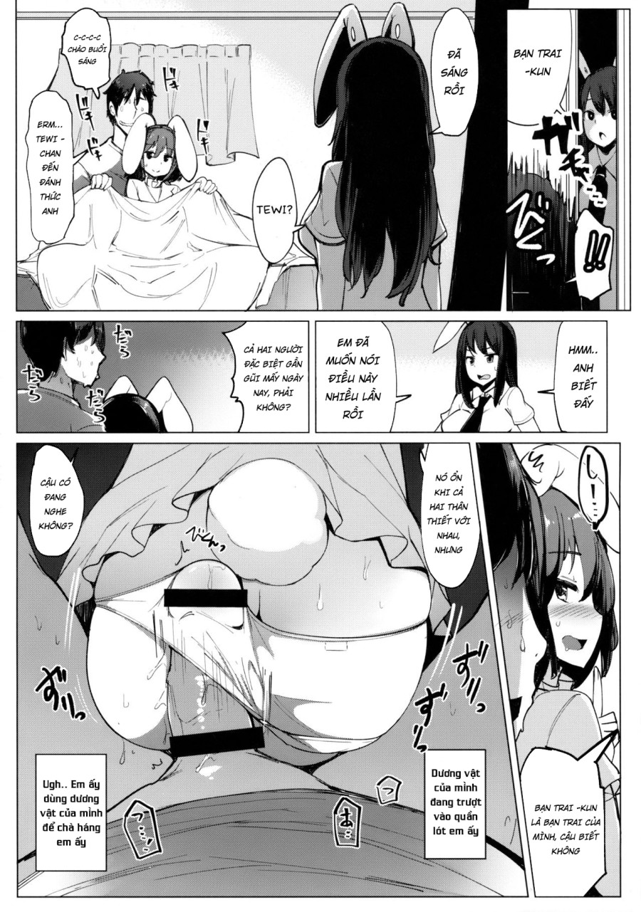 Uwaki Shite Tewi-chan to Sex Shita 