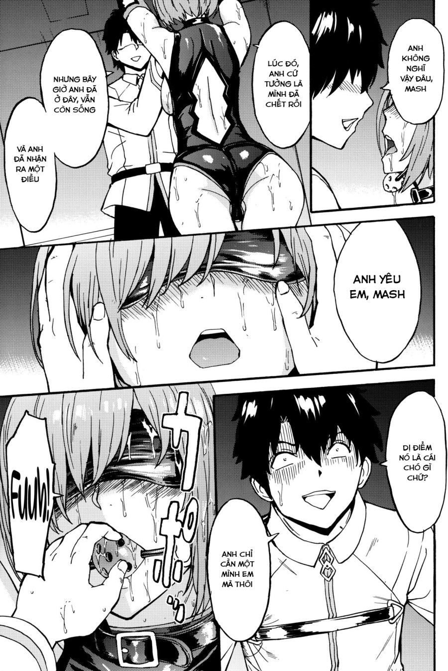 Mash Mash Aijoku Mash (Fate Grand Order) 