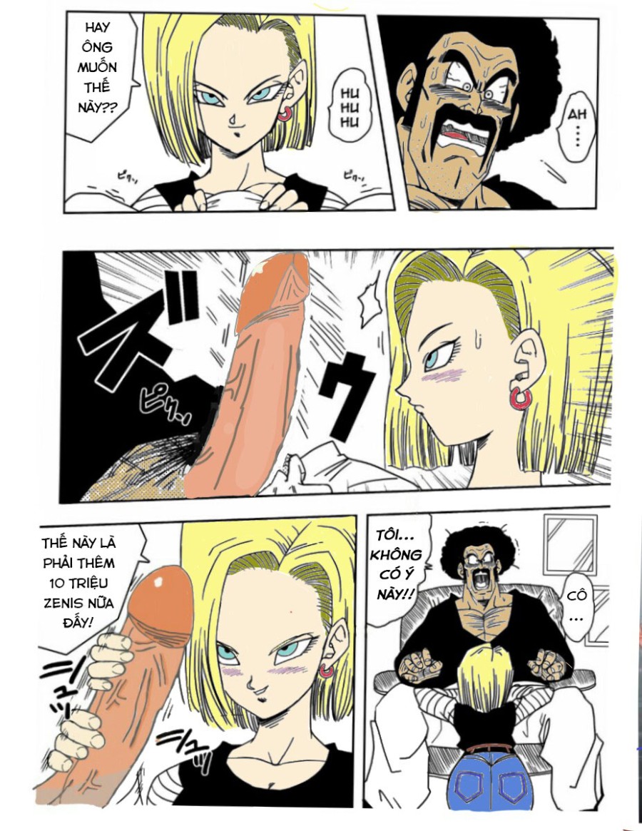 18-gou to Mister Satan!! Seiteki Sentou! (Dragon Ball Z) [Decensored] 