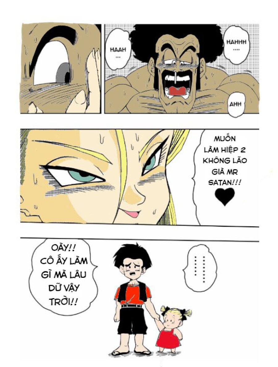 18-gou to Mister Satan!! Seiteki Sentou! (Dragon Ball Z) [Decensored] 