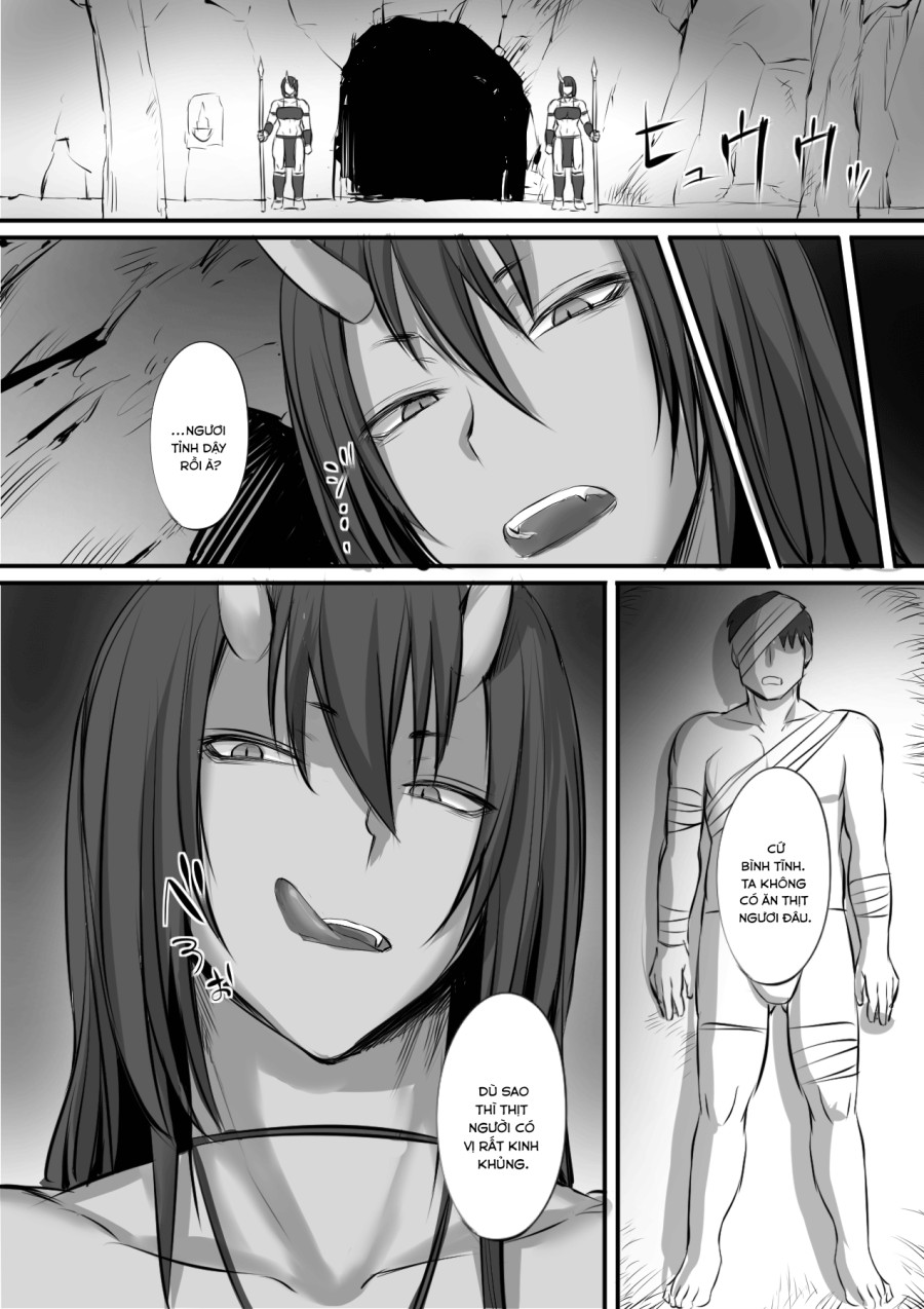 Oni ni Haiboku Shita Boukensha ga Rachi Sarete Kozukuri Suru Hanashi 