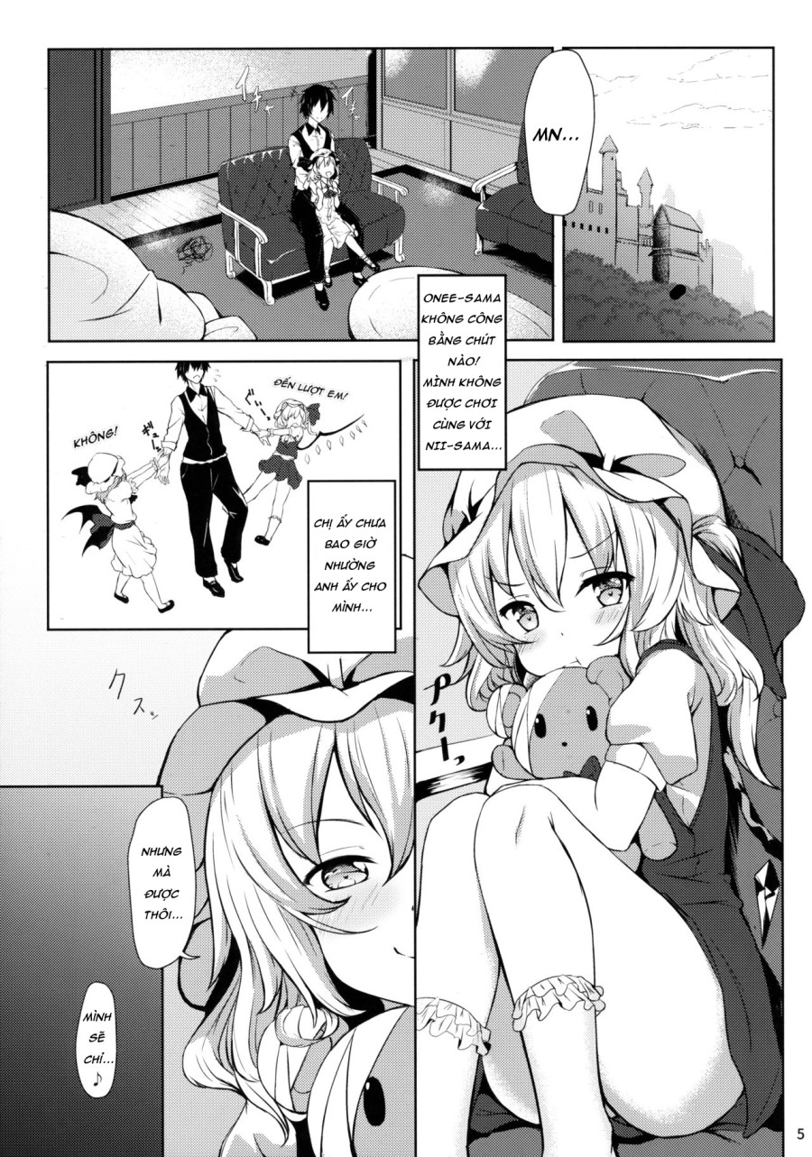 Flan-chan kara Yuuwaku Saretai!! (Touhou project) 