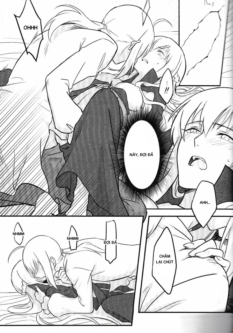 FGO fan book - Artoria x Morgan 