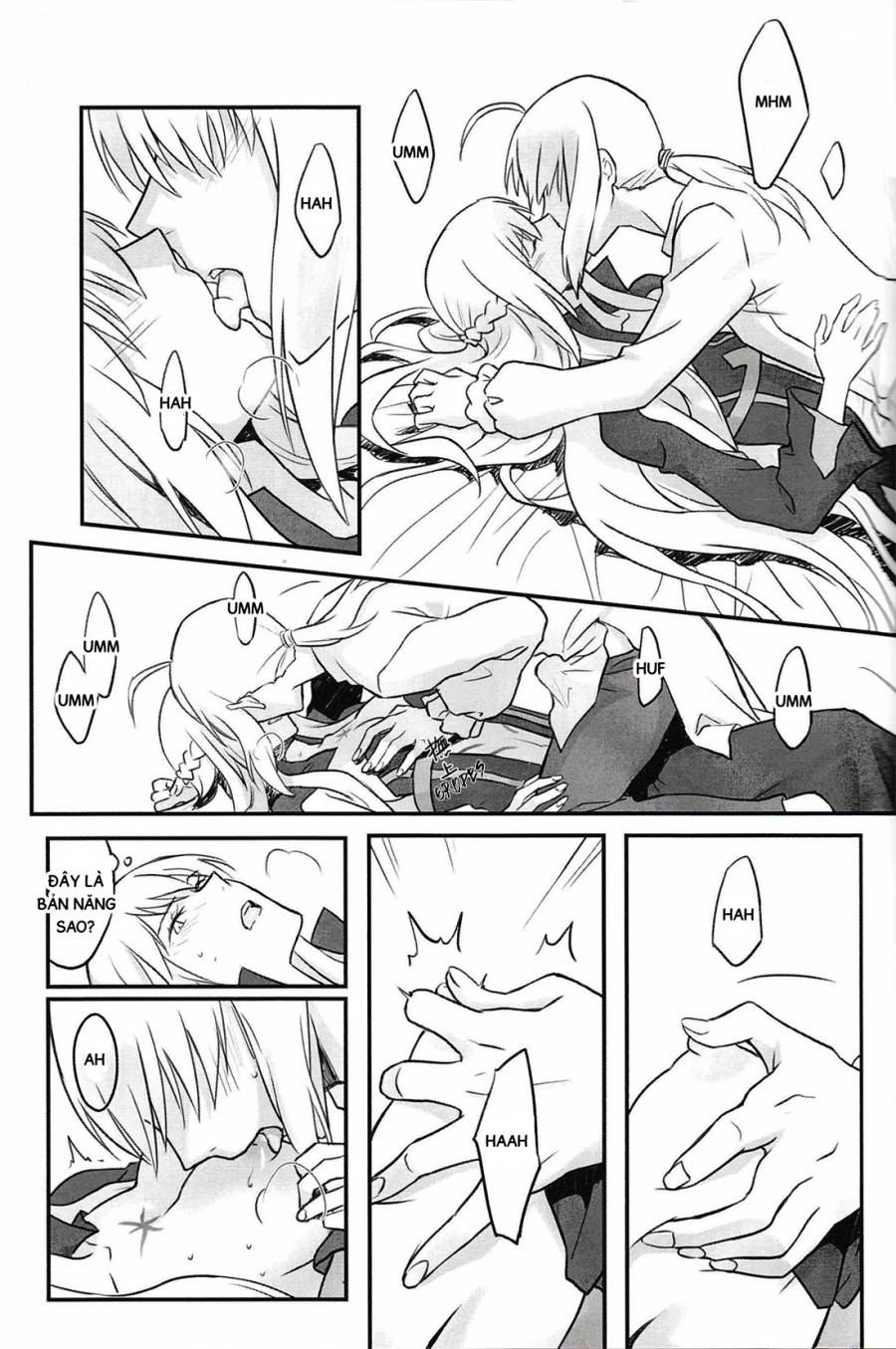 FGO fan book - Artoria x Morgan 