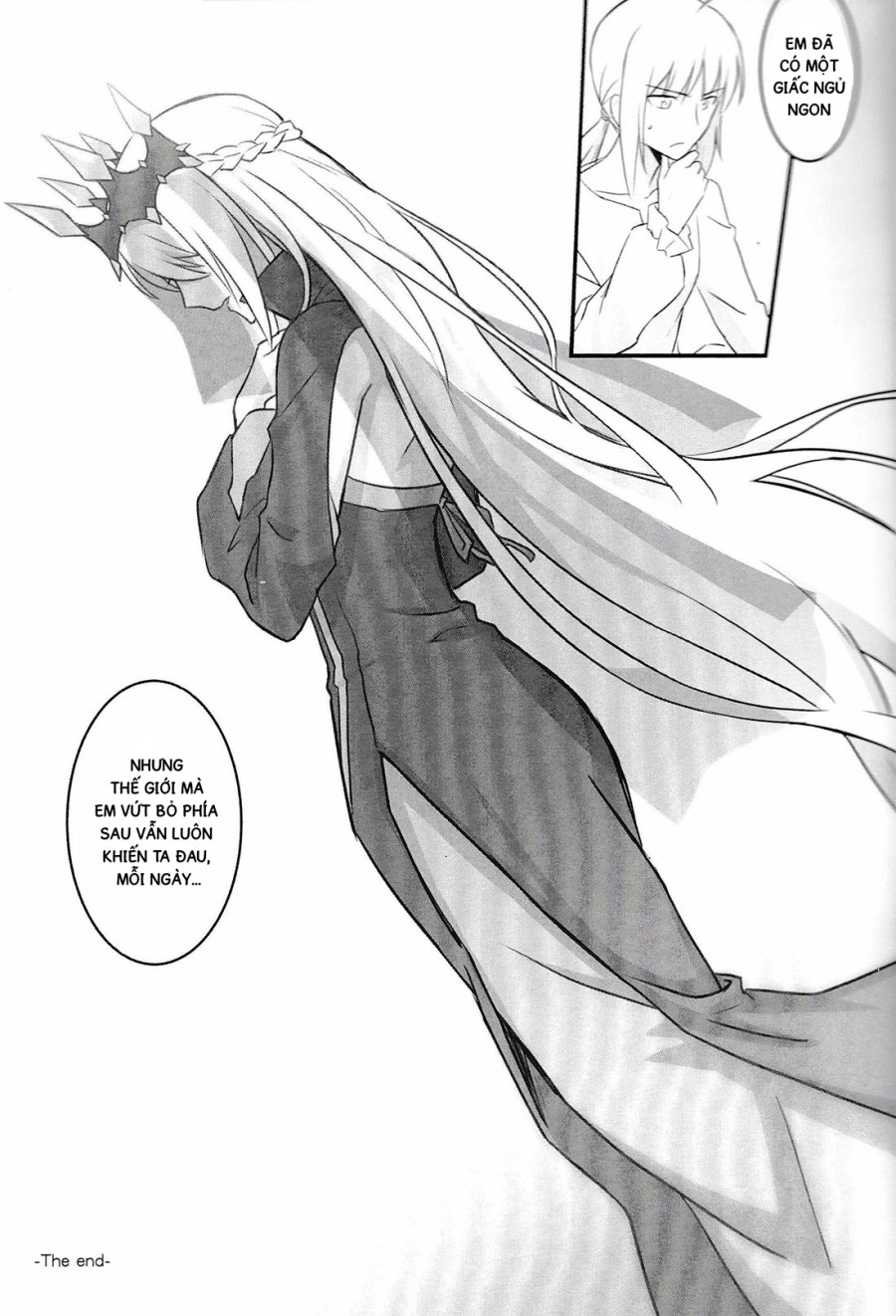 FGO fan book - Artoria x Morgan 