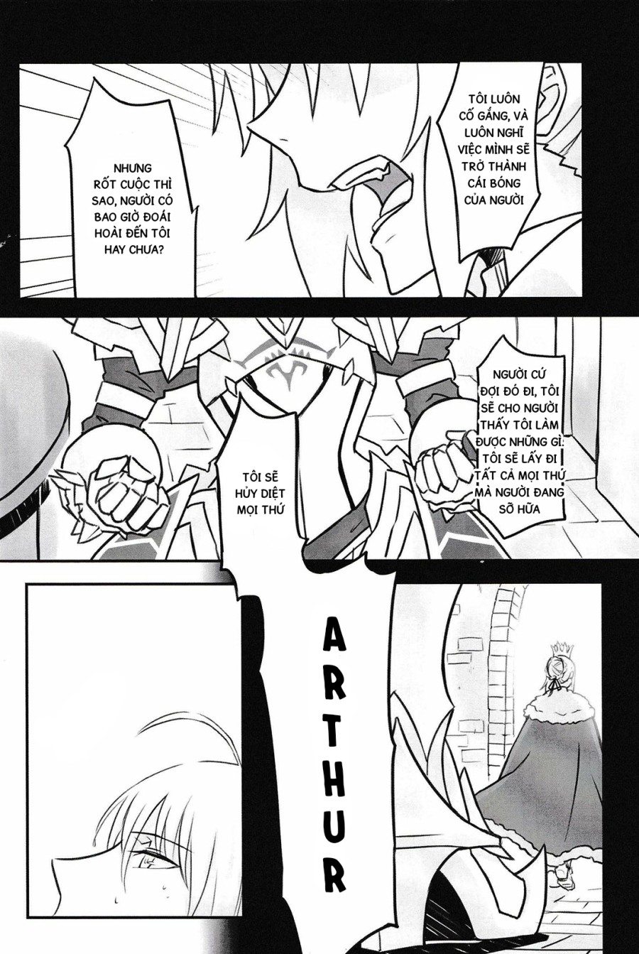FGO fan book - Artoria x Morgan 