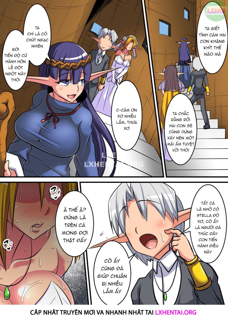 Having a Culture Exchange With an Elf Mother and Daughter 